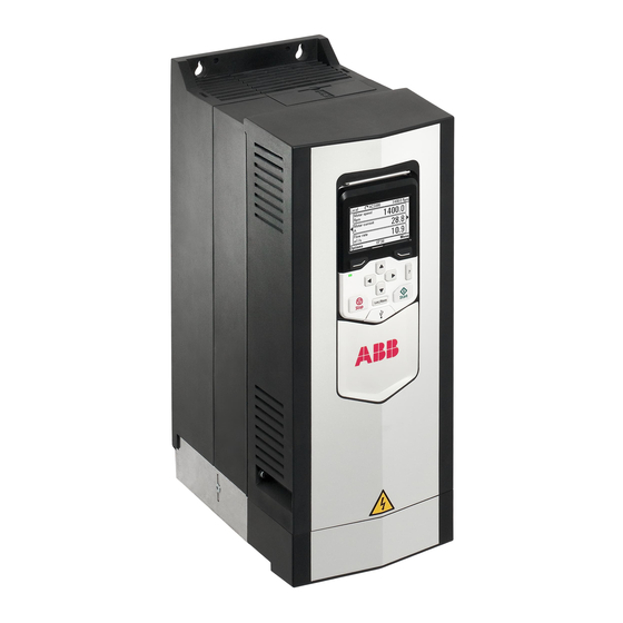 ABB ACS880-01 Serie Guía Rápida De Instalación
