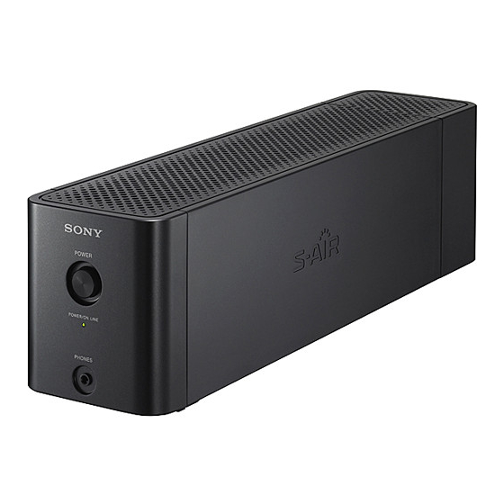 Sony S-AIR Serie Guia De Inicio Rapido