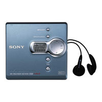 Sony Walkman MZ-E310 Manual De Instrucciones