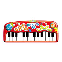 Winfun Step-to-Play Jumbo Piano Mat Manual Del Usuario