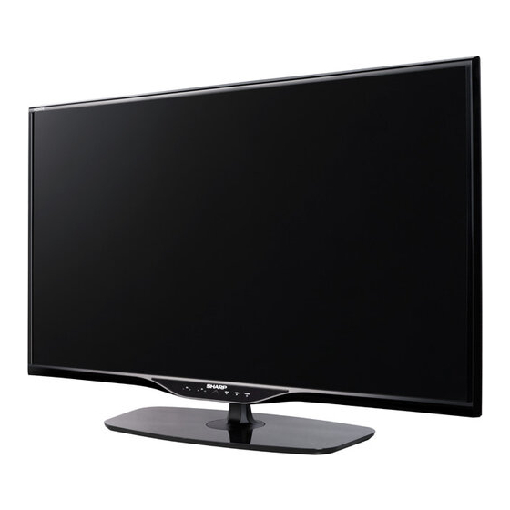 Sharp LC-39LE650E Manual De Instrucciones