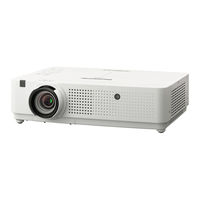 Panasonic PT-VX400NTU Instrucciones De Uso
