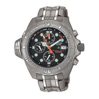 Citizen Eco-Drive B740 Manual De Instrucciones