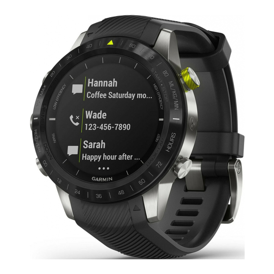 Garmin MARQ ATHLETE Manual Del Usuario