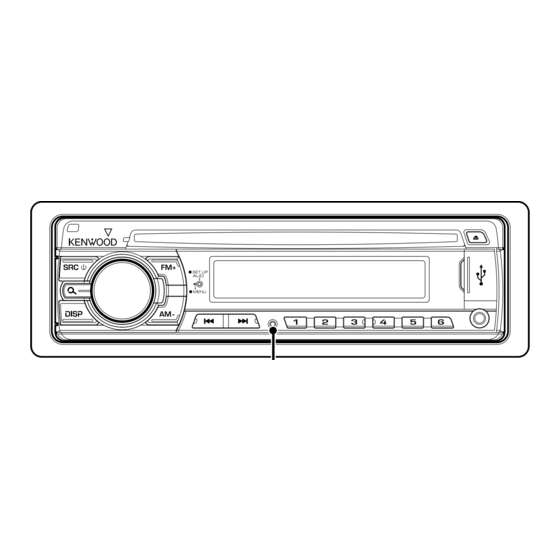Kenwood KDC-W4544U Manual De Instrucciones