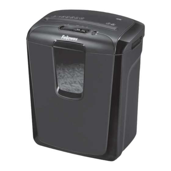 Fellowes POWERSHRED 49C Manual De Instrucciones