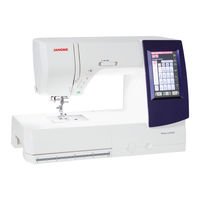 Janome Memory Craft 9850 Libro De Instrucciones