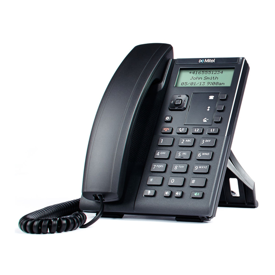 Mitel 6863 SIP Guía De Usuario