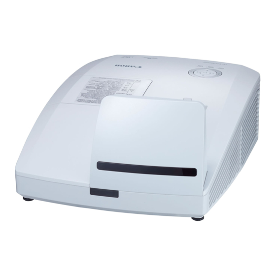 Canon LV-WX300UST Manual Del Usuario