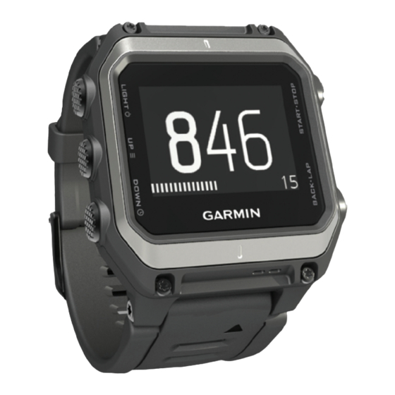 Garmin epix Manuales