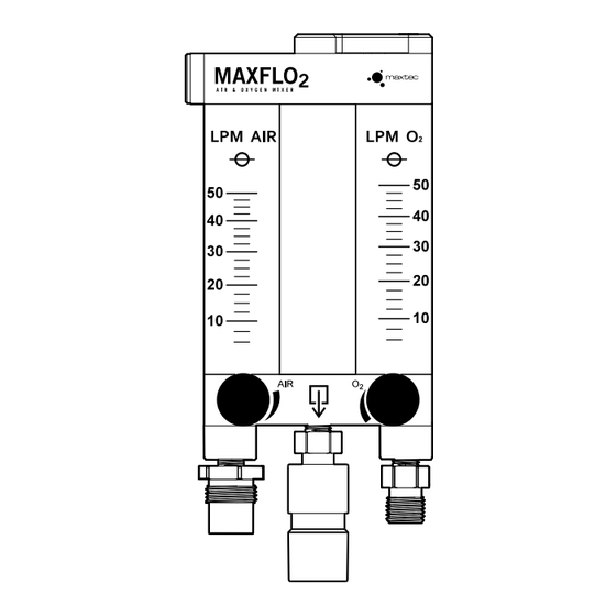 Maxtec MaxFLO2 Manual De Instrucciones E Instrucciones De Uso