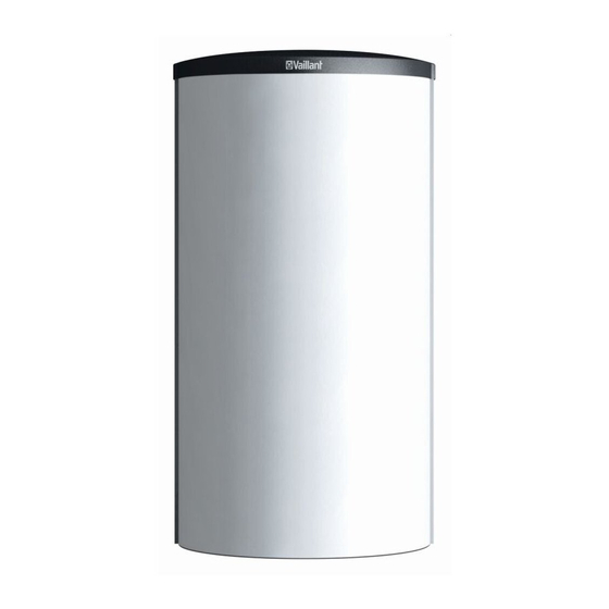 Vaillant allSTOR plus VPS 800/4-5 Instrucciones De Instalación Y Mantenimiento