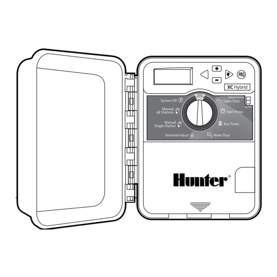 Hunter XC Hybrid Guía De Comienzo Rápido