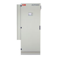 Abb ACF5000 Instrucciónes De Puesta En Marcha