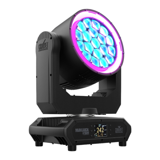 Chauvet Professional MAVERICK STORM 2 BEAMWASH Manual De Instrucciones