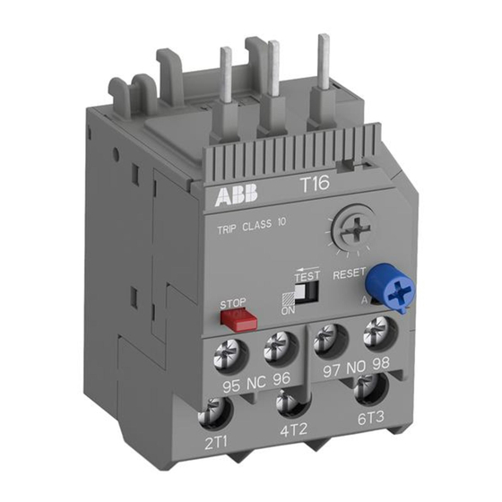 ABB T16-10 Instrucciones De Montaje