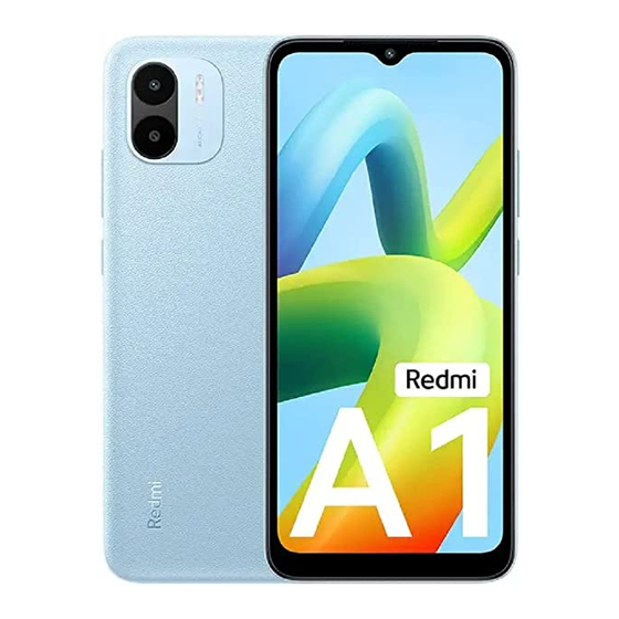 Xiaomi Redmi A1 Guia De Inicio Rapido