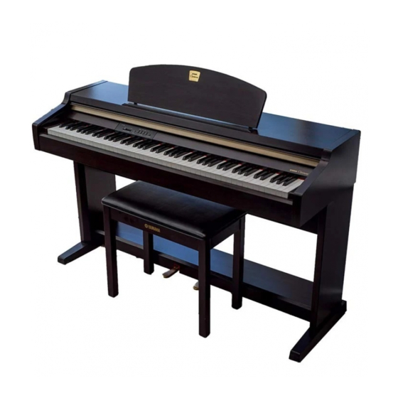 Yamaha CLAVINOVA CLP-920 Manual De Instrucciones