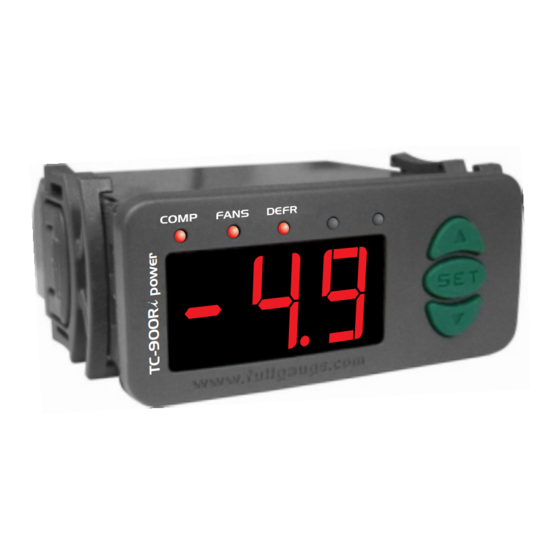 Full Gauge Controls TC-900Ri power Manual Del Usuario