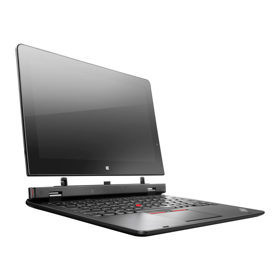 Lenovo ThinkPad Helix 20CG Guia Del Usuario