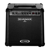 Behringer V-TONE GMX110 Manual De Uso