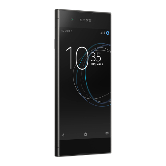 Sony Xperia XA1 G3121 Guia Del Usuario