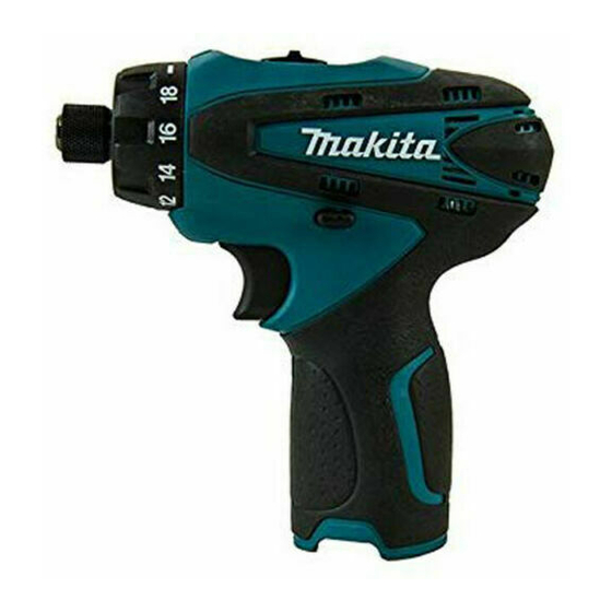Makita DF030D Manual De Instrucciones
