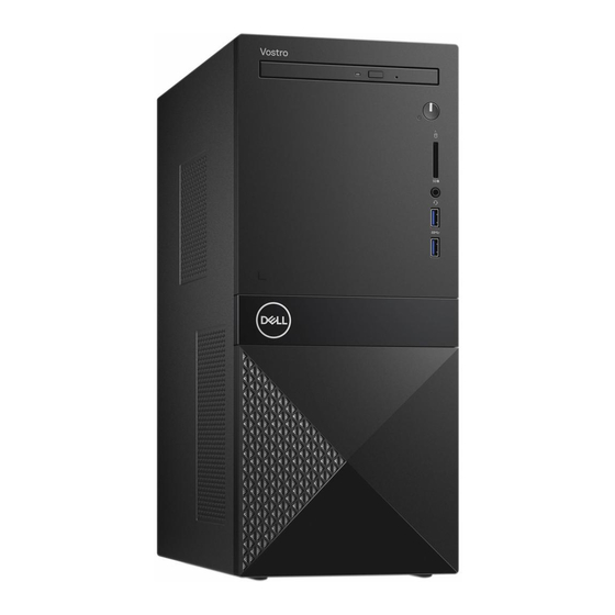 Dell Vostro 3671 Guia Del Usuario