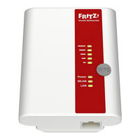 AVM FRITZ!WLAN 450E Instrucciones De Instalacion Y Operacion