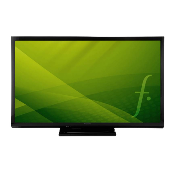 Panasonic VIERA TC-P42X60H Manual De Usuario