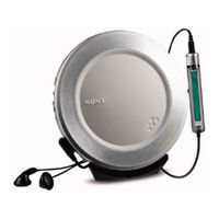 Sony D-EJ985 Manual De Instrucciones