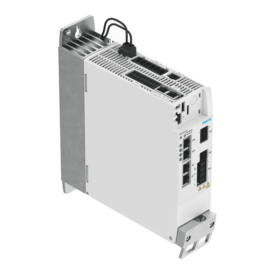 Festo CMMT-AS-C2/4-3A S1 Serie Instrucciones De Operación | Instalación, Subfunción De Seguridad