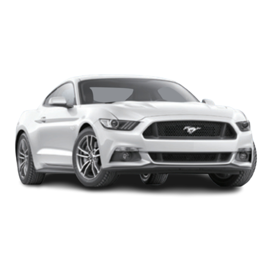 Ford MUSTANG S550 2016 Manuales