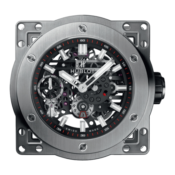 Hublot MECA-10 Manual De Instrucciones