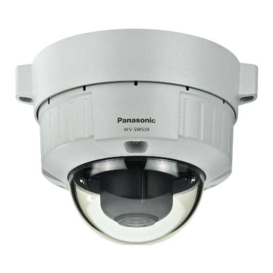 Panasonic WV-SW559 Guia De Instalacion