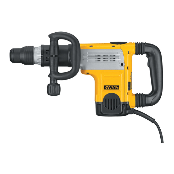 DeWalt D25701 Manual Del Usuario