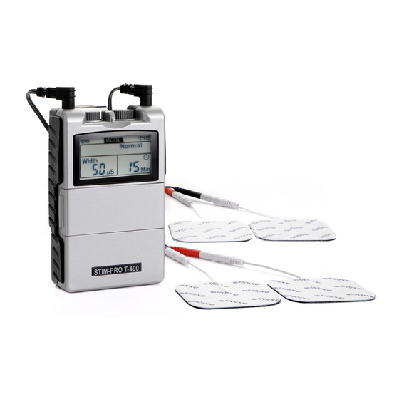 Axion STIM-PRO T-400 Manual De Instrucciones