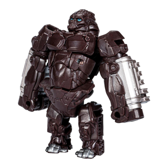 Hasbro TRANSFORMERS RISE OF THE BEASTS OPTIMUS PRIMAL F4603 Instrucciones De Montaje