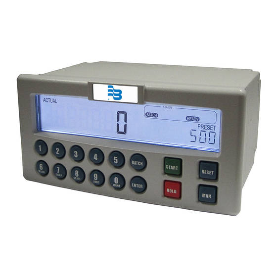 Badger Meter CB-30 Manual Del Usuario