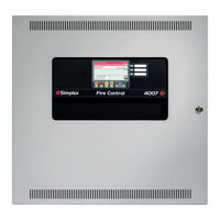Simplex 4007ES Guia De Inicio Rapido