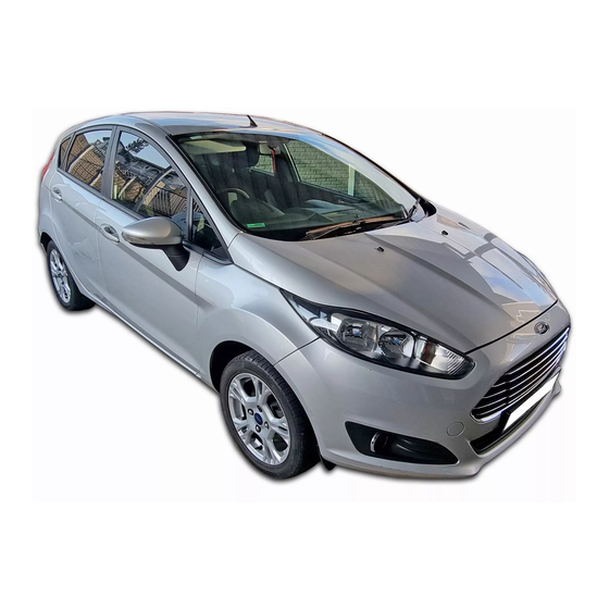 Ford FIESTA 2016 Manual Del Propietário