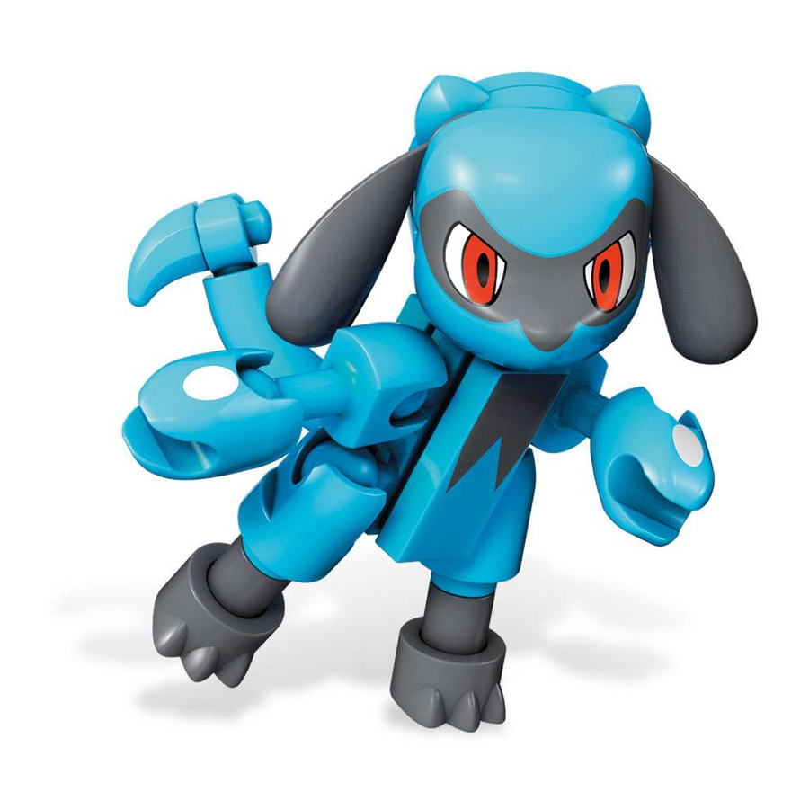 Mega Construx POKEMON RIOLU Manual De Instrucciones