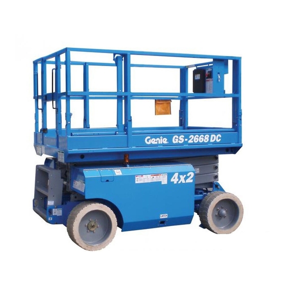 Genie GS-2668 DC Manual Del Operario