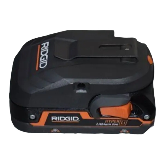 RIDGID R86071 Manual Del Usuario