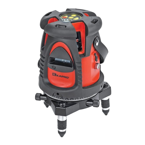 Kapro Prolaser 895 All-Lines Manual Del Usuario