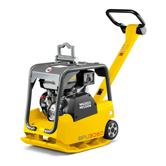 Wacker Neuson BPU 2540 Manual De Operación