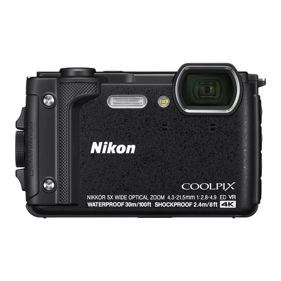 Nikon COOLPIX W300 Guia De Inicio Rapido