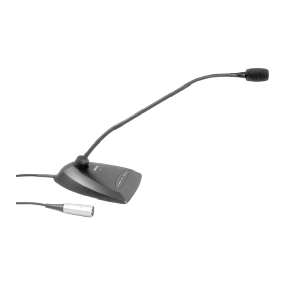 Shure Microflex MX400D Serie Guia Del Usuario
