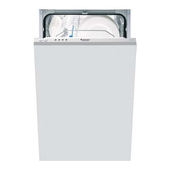 Hotpoint Ariston LST 114 Manual De Instrucciones
