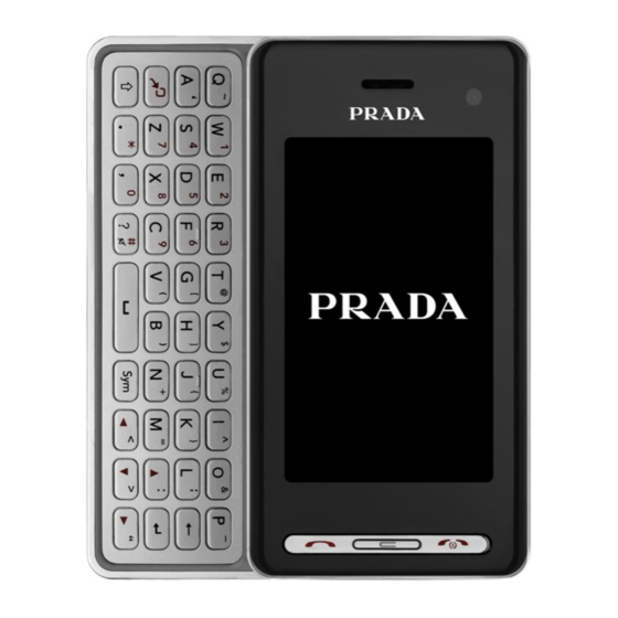 LG PRADA KF900 Manual De Usuario